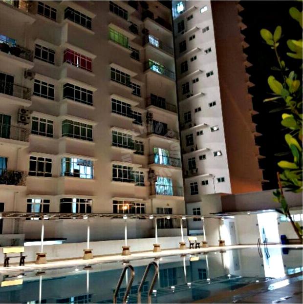 perling height studio  apartment 640 square-feet built-up rent at rm 1,300 at jalan persiaran perling 1, taman perling, johor bahru, johor #1312
