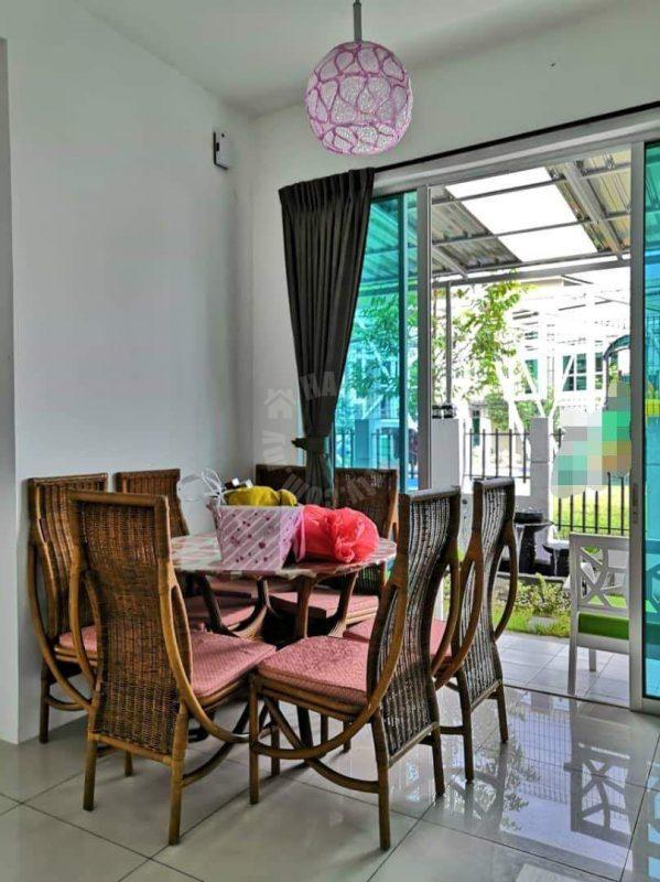 taman seri alam imperial jade endlot double storeys terraced house 1800 sq.ft built-up selling price rm 600,000 #2085