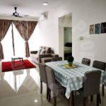 water edge  apartment 1206 square-feet builtup rental price rm 2,000 in permas jaya #4001