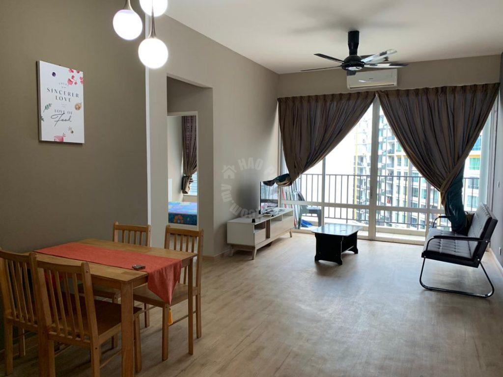 greenfield 3 bathroom serviced apartment 937 square foot builtup rent from rm 1,600 on greenfield regency service apartment, jalan skudai lama, taman tampoi indah, skudai, johor, malaysia #6171
