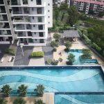 the platino residential apartment 870 square feet builtup lease price rm 1,500 on the platino #6147